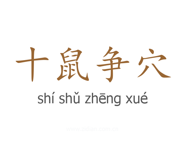 十鼠争穴