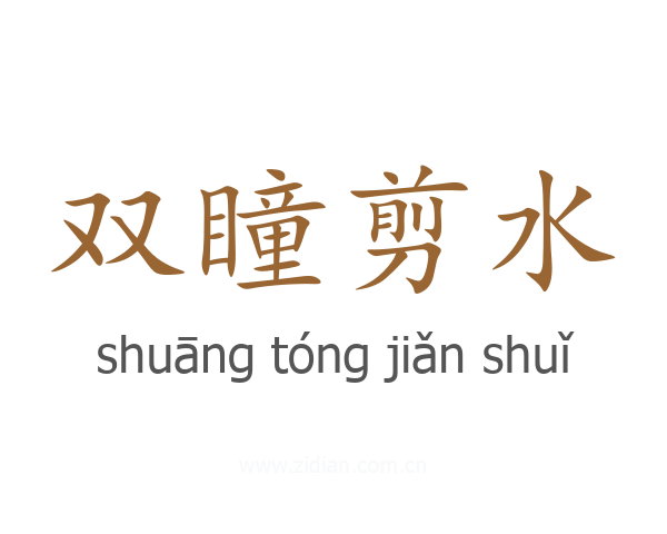 双瞳剪水