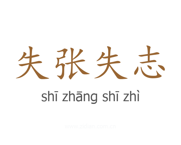 失张失志