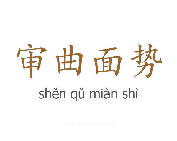 审曲面势