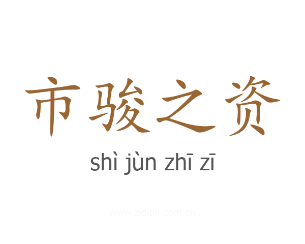 市骏之资