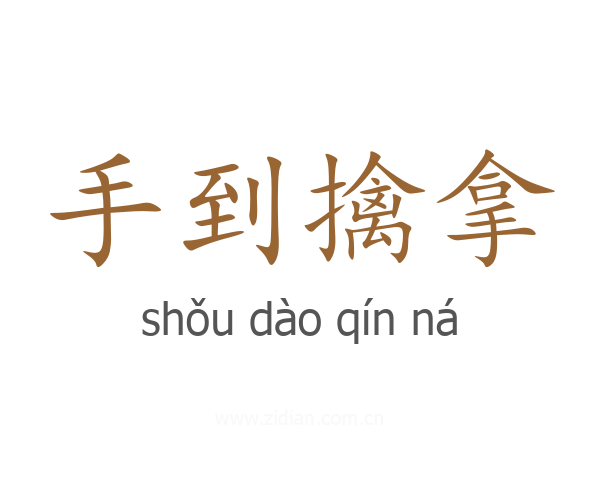 手到擒拿