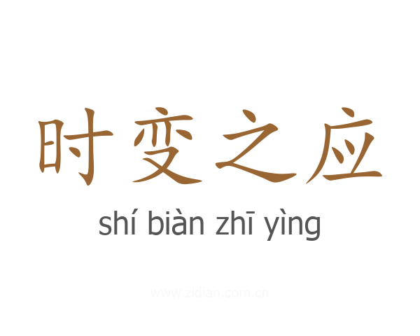 时变之应