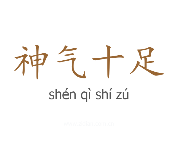 神气十足