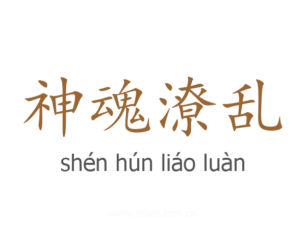神魂潦乱