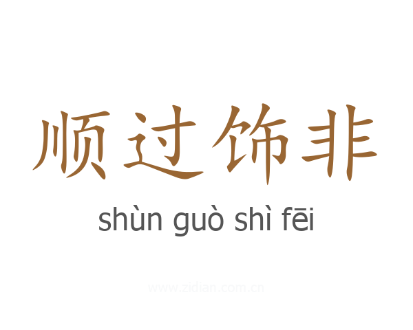 顺过饰非