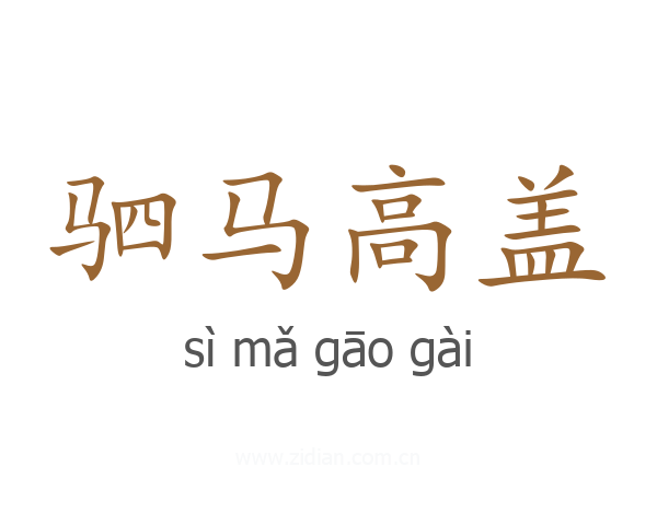 驷马高盖