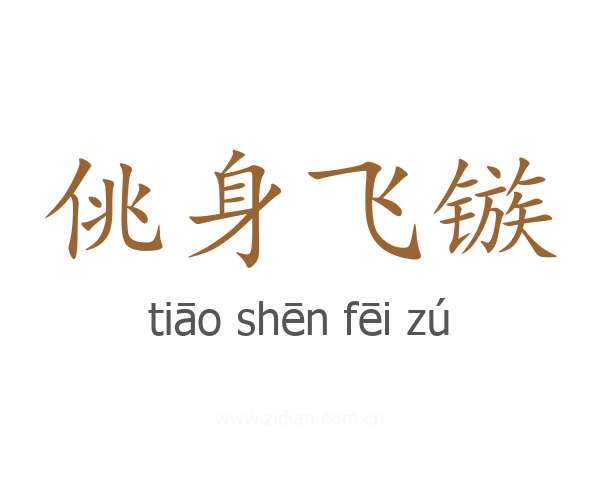 佻身飞镞