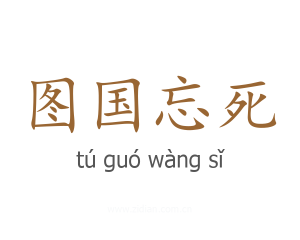图国忘死