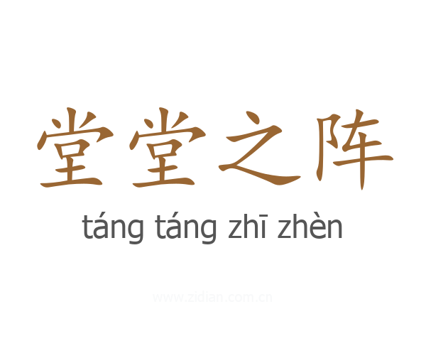 堂堂之阵