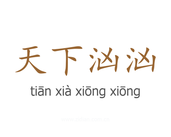 天下汹汹