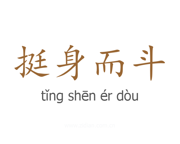 挺身而斗