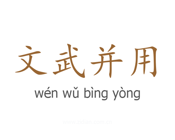 文武并用