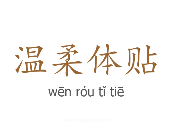 温柔体贴