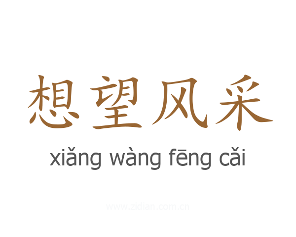 想望风采