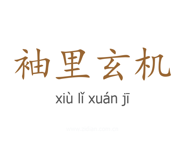 袖里玄机