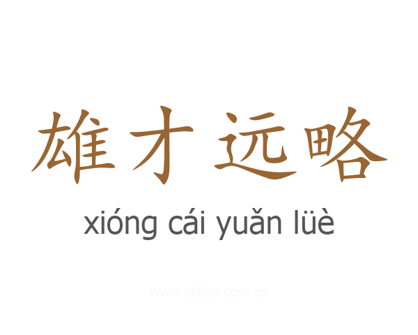 雄才远略