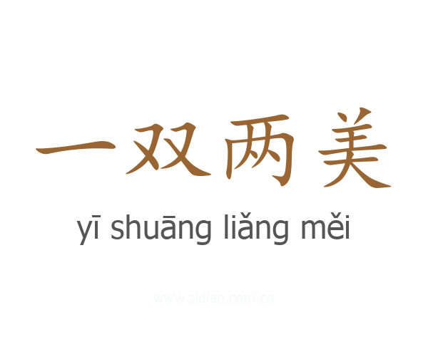 一双两美