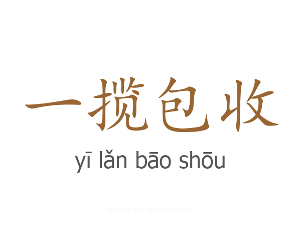 一揽包收