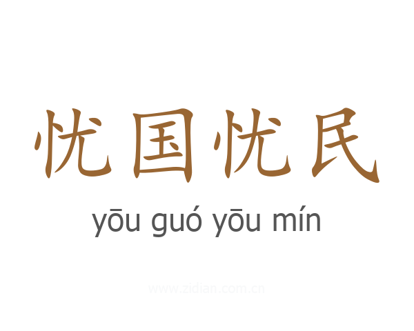 忧国忧民
