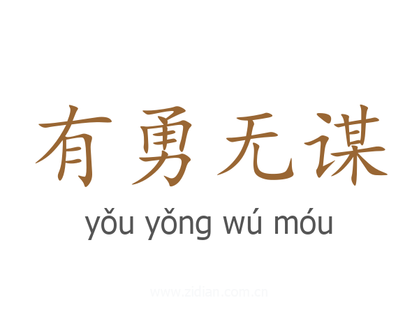 有勇无谋