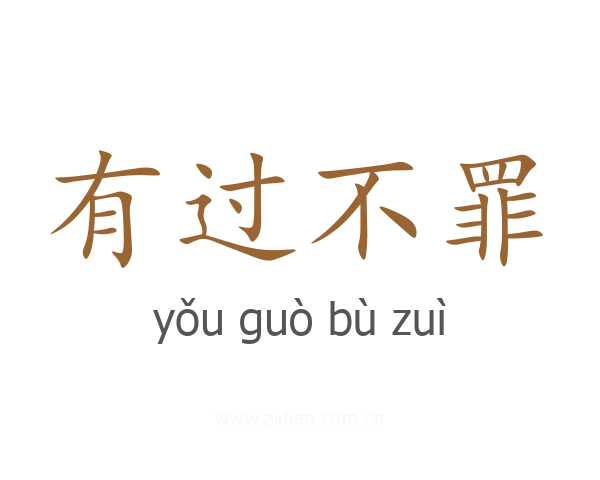 有过不罪