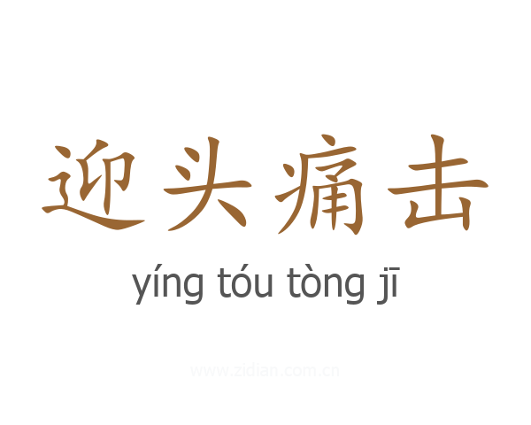 迎头痛击