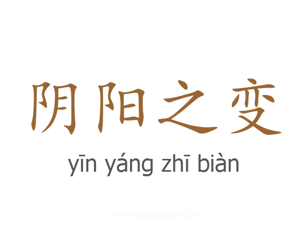 阴阳之变