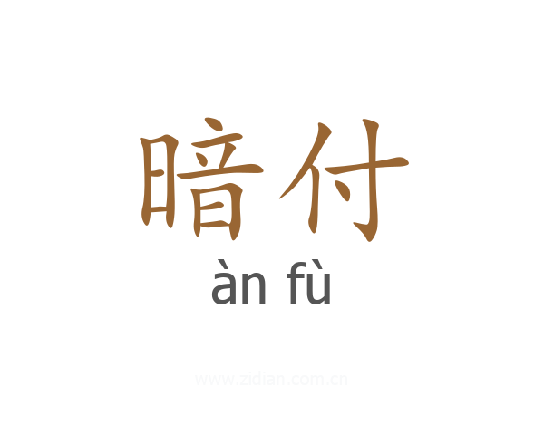 暗付