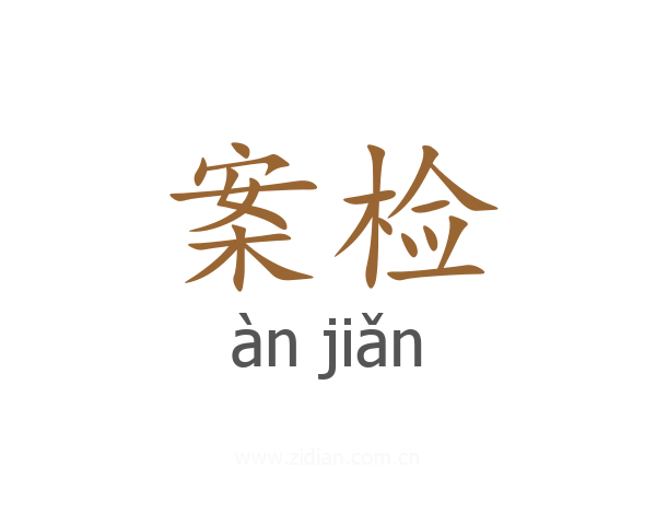 案检