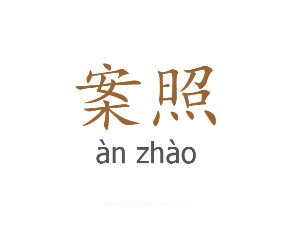 案照