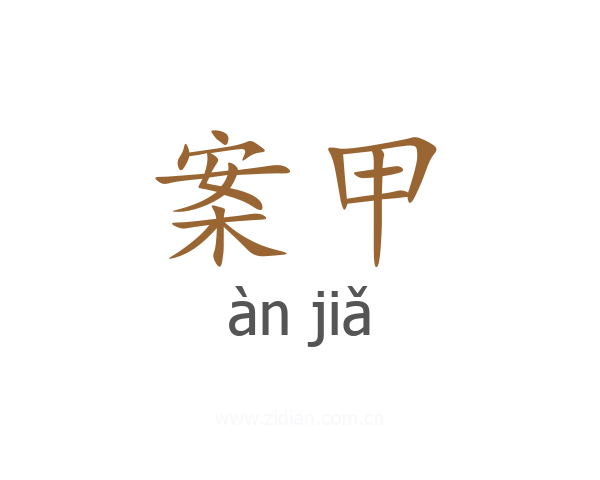 案甲