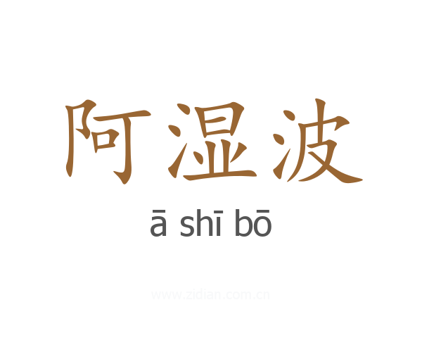 阿湿波