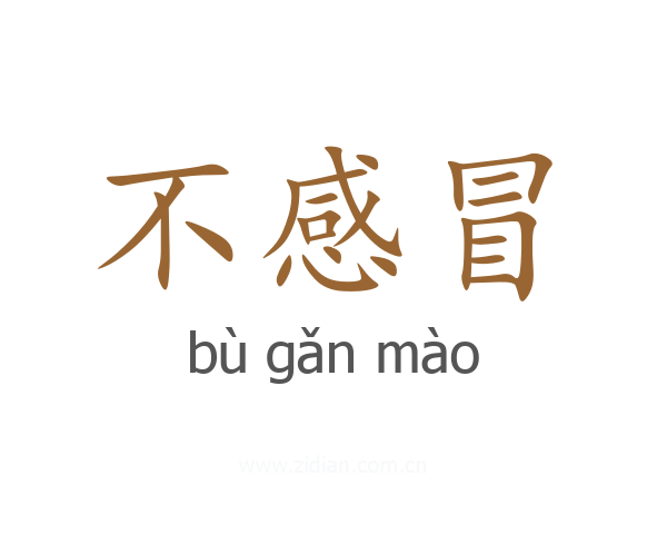 不感冒