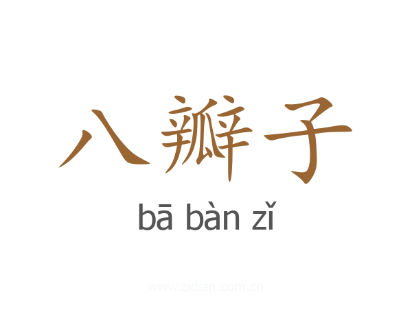 八瓣子