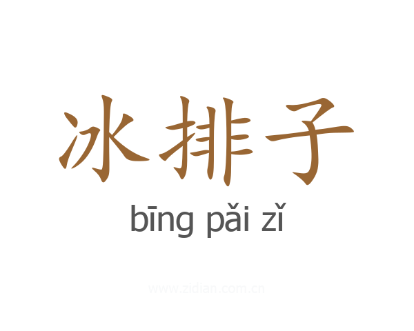 冰排子
