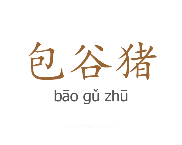 包谷猪