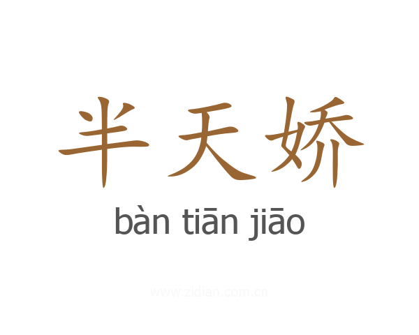 半天娇