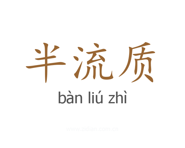 半流质