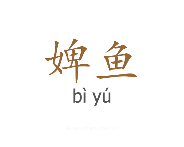 婢鱼