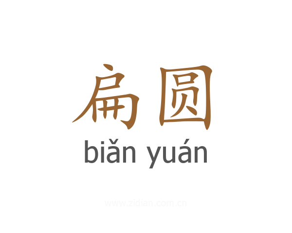 扁圆