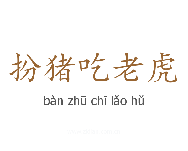 扮猪吃老虎