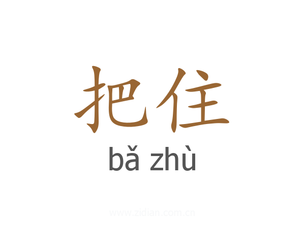 把住