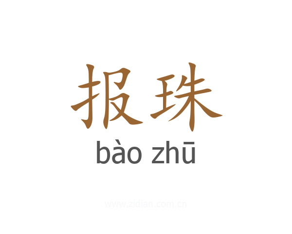 报珠