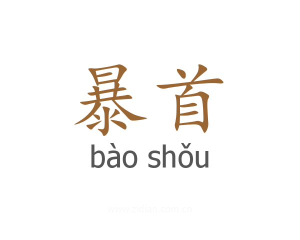 暴首