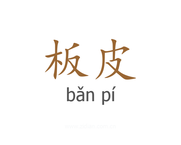 板皮