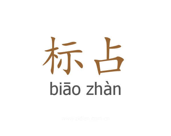 标占