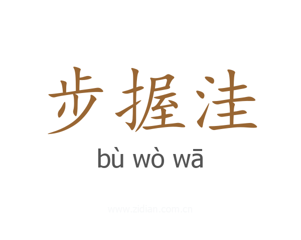 步握洼