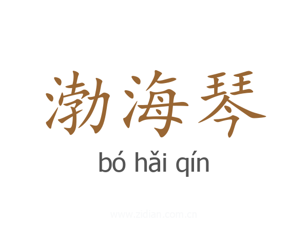 渤海琴