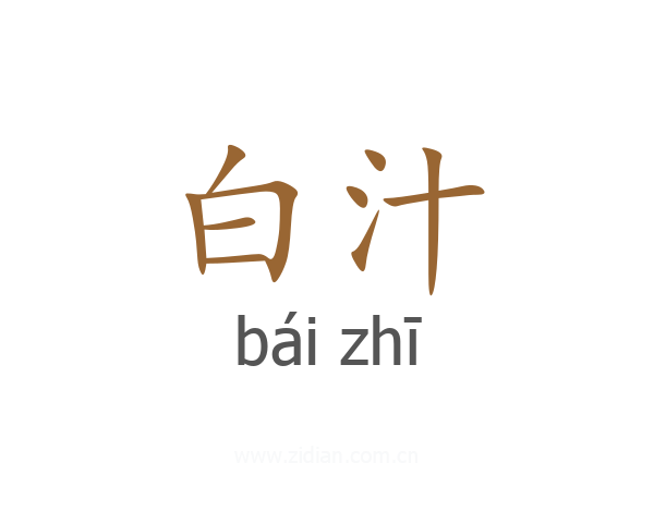 白汁